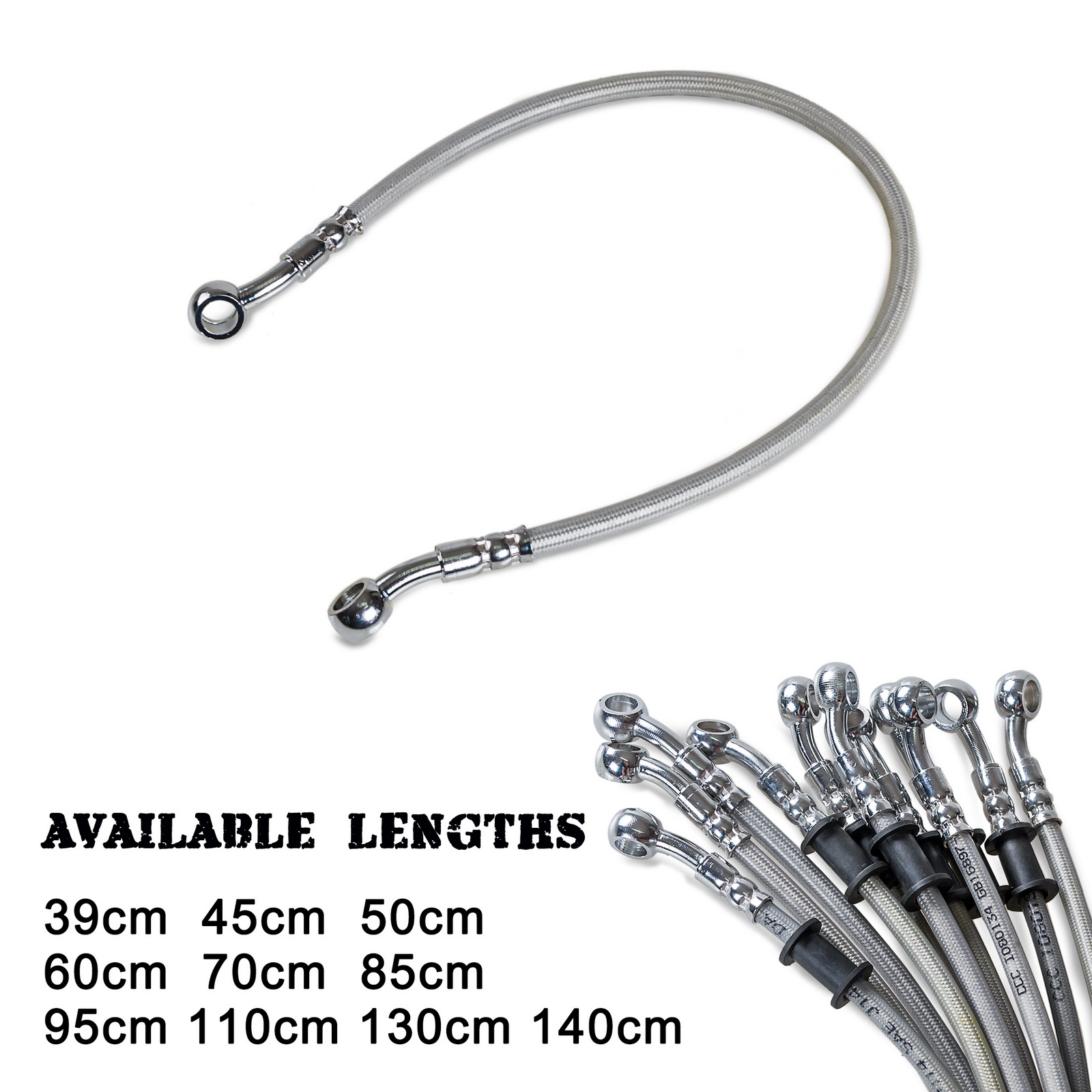 39cm-140cm Motorcycle Brake Oi - Brake Line Motorcycle recension och pris