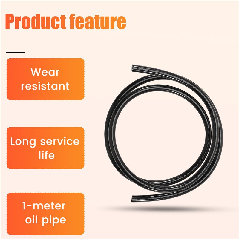 Motorcycle AN3 1M Braided Stai - Brake Line Motorcycle recension och pris