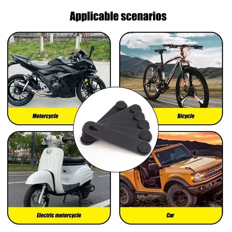 1-20Pcs Motorcycle Rubber Fram - Motorcycle Brake Cable recension och pris