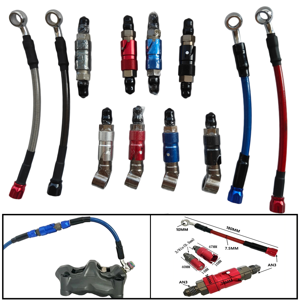 Motorcycle AN3 Quick Connect B - Motorcycle Brake Cable recension och pris