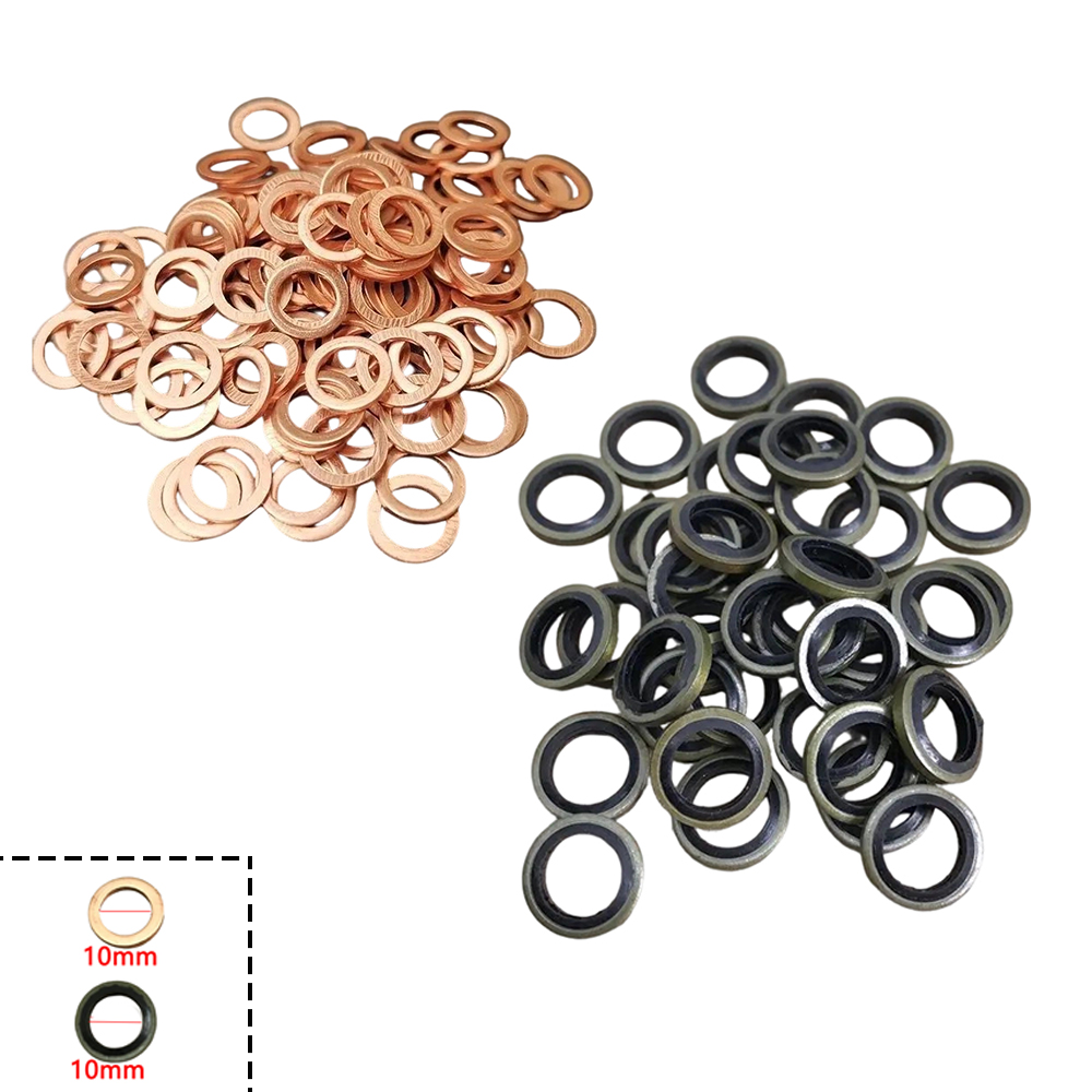 M10 Copper Sealing Washer Moto - Motorcycle Brake Cable recension och pris