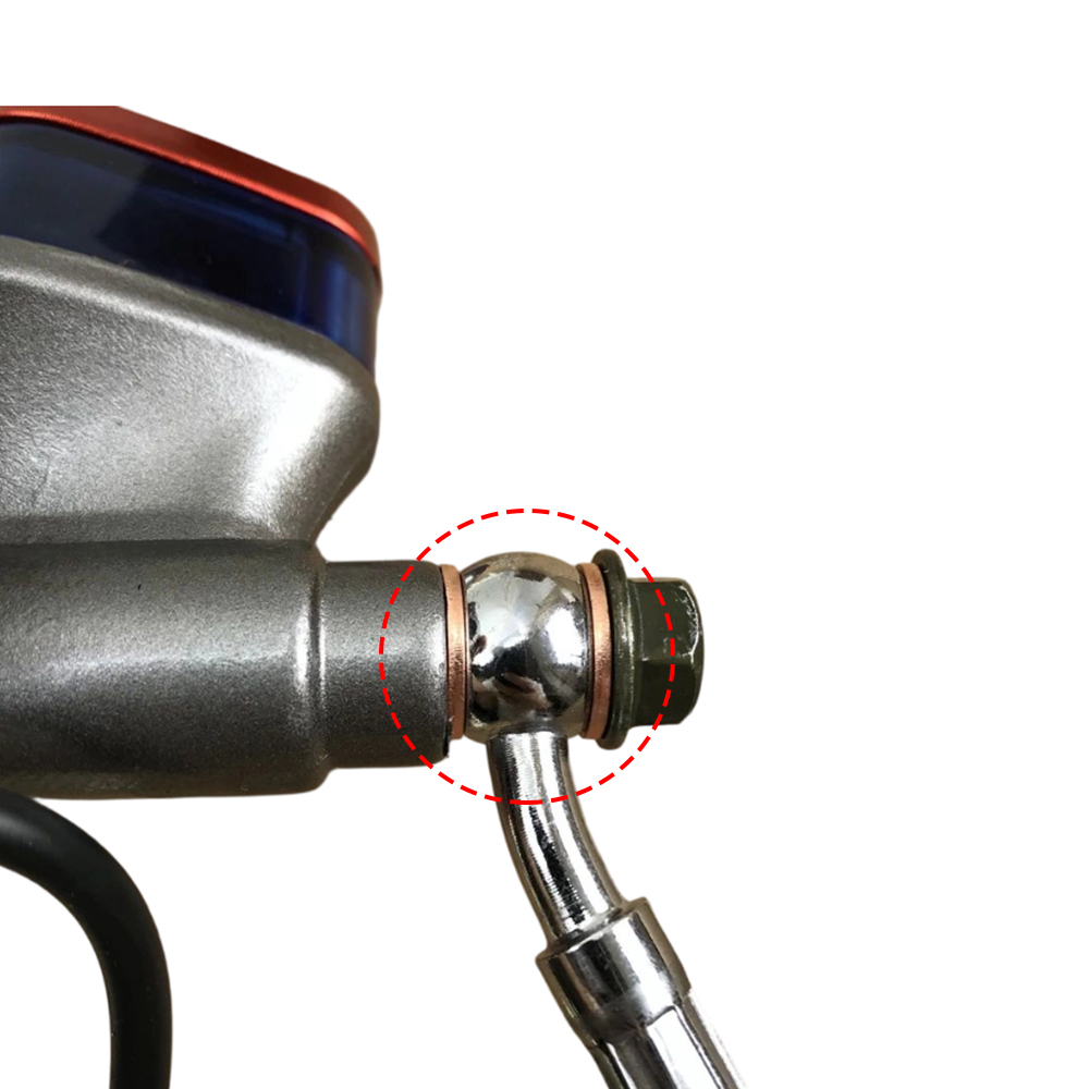 M10 Copper Sealing Washer Moto - Motorcycle Brake Cable recension och pris