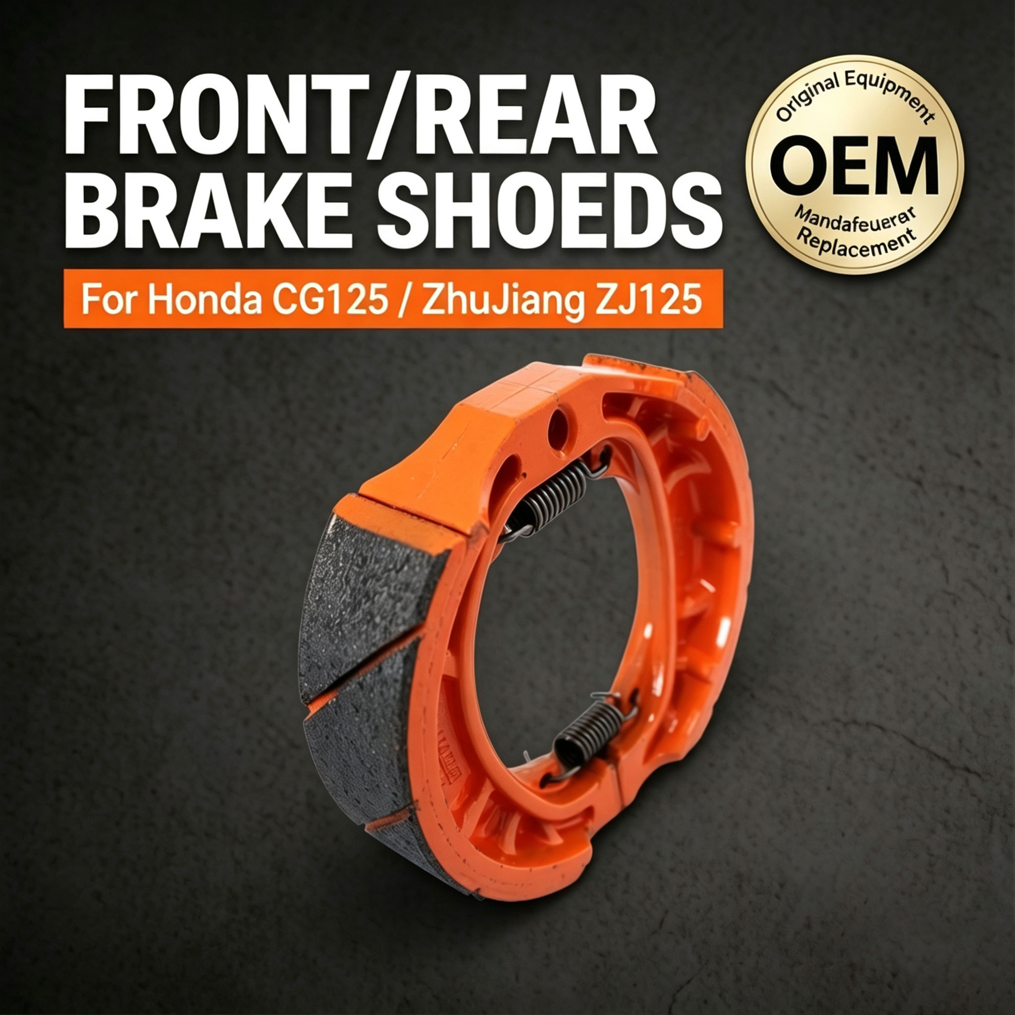 Motorcycle Brake Shoes For Hon - Brake Line Motorcycle recension och pris