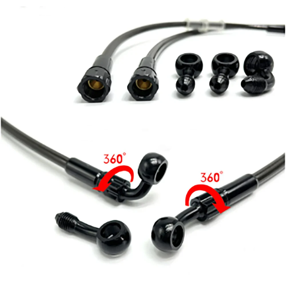Motorcycle Brake Hose AN3 Brai - Motorcycle Brake Cable recension och pris